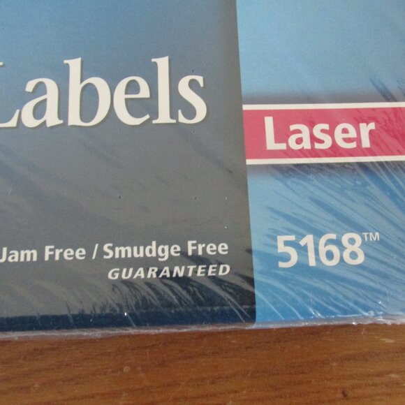 Avery Shipping Labels with TrueBlock Technology‎ Laser 3 1/2 x 5 White 400/Box - Picture 4 of 4